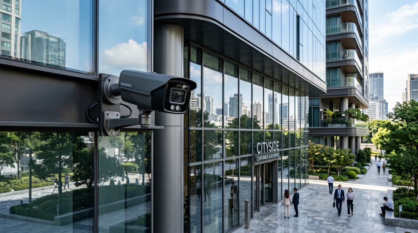 CCTV Commercial Security Installation